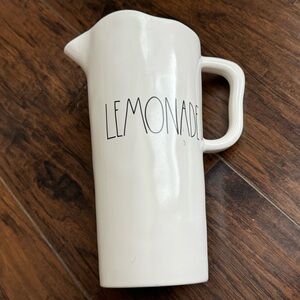 Rae Dunn lemonade pitcher